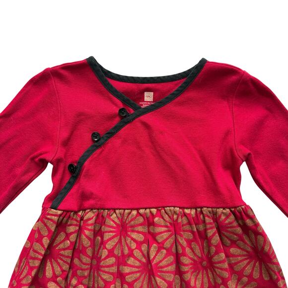 Tea Collection Deco Lantern Sparkle Dress Size 4 - Picture 2 of 5